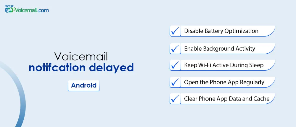 Voicemail Notification Delay (Voicemail Arrives, Alert Comes Hours Later.