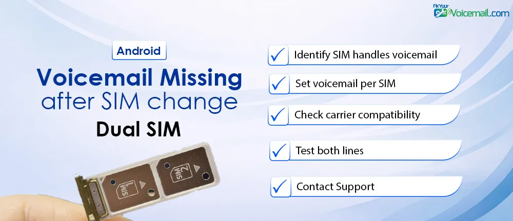 Fix voicemail missing after SIM change on Dual SIM