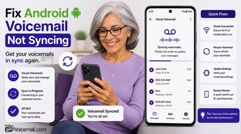 How To Fix Android Voicemail Not Syncing Error