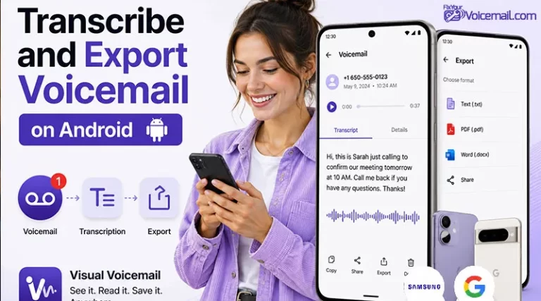 How To Manually Transcribe and Export Voicemail on Android. 8 Easy Methods.