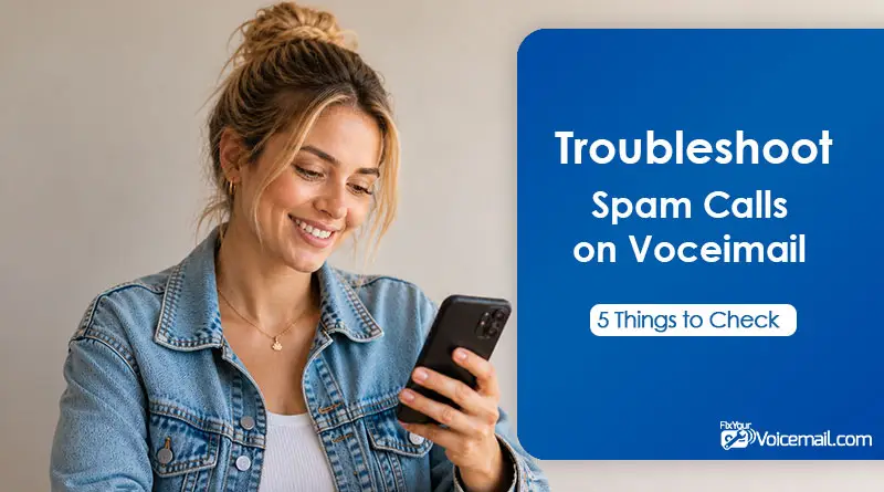 Troubleshooting Spam calls Getting Through Voicemail