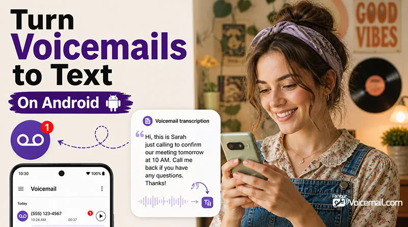 How To Turn Your Voicemails to Text On Android? Voicemail Transcription