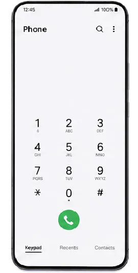 Open the Phone app