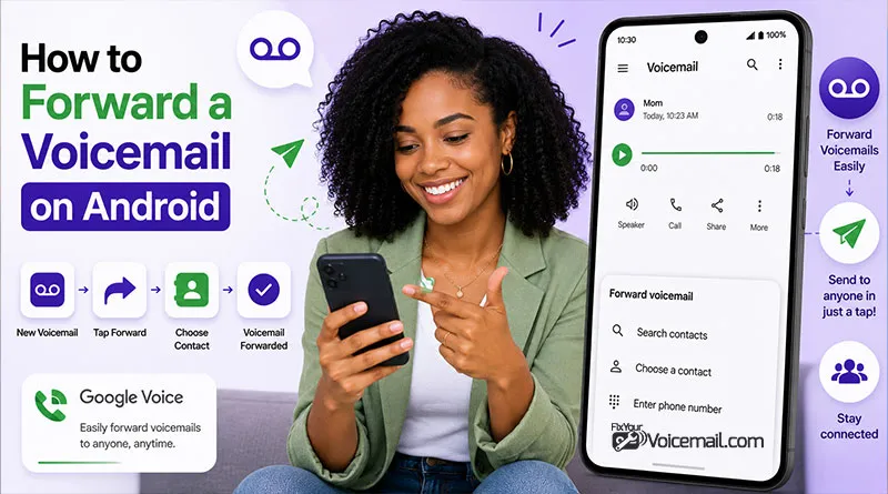 4 easy methods to Forward a Voicemail on Android.