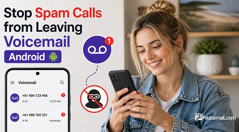 stop spam calls from leaving voicemail on android
