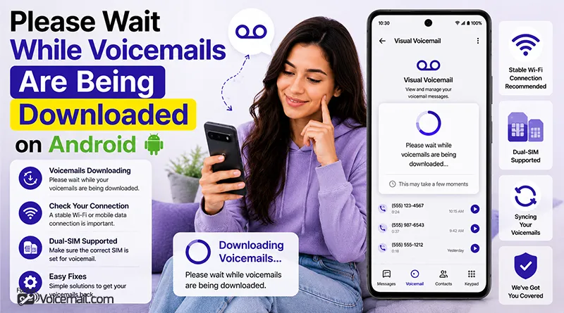 Fix Please Wait While Voicemails Are Being Downloaded on Android