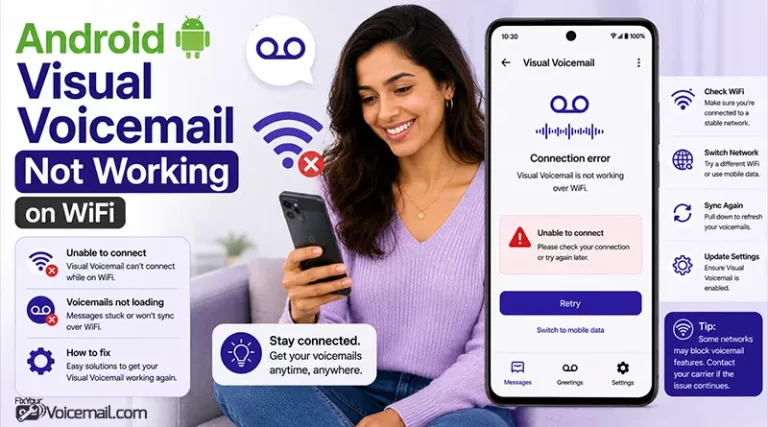 Visual Voicemail Not Working on Wifi? Here is how to resolve it.