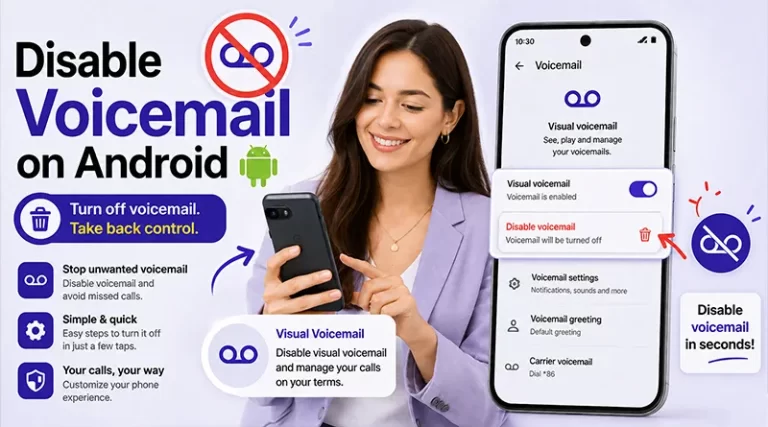 6 Easy Methods To Disable Voicemail on Android