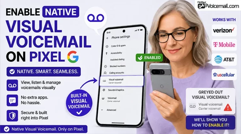 Enable Native Visual Voicemail on Pixel
