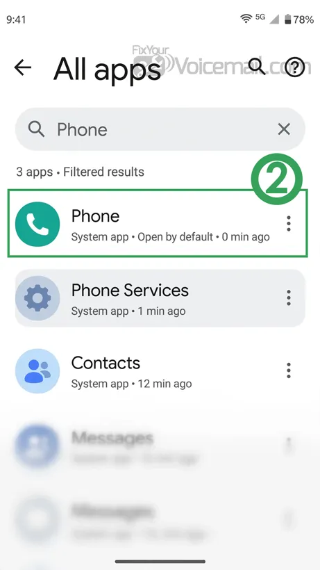 select Phone App