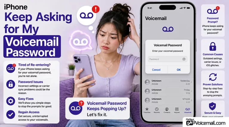 fix iphone keeps asking for voicemail password loop